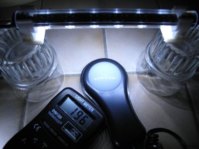 Tests éclairage LED